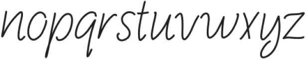 Pen Parcel Script Regular otf (400) Font LOWERCASE
