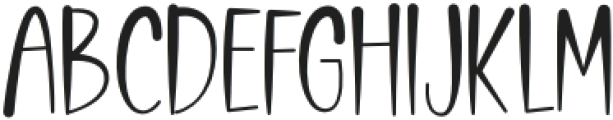 Pen School Regular otf (400) Font UPPERCASE