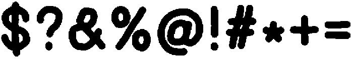 PenFlow Bold otf (700) Font OTHER CHARS