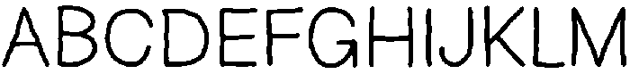 PenFlow Regular otf (400) Font UPPERCASE