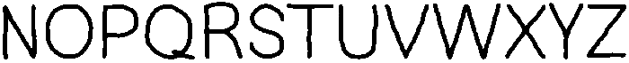 PenFlow Regular otf (400) Font UPPERCASE