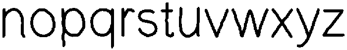PenFlow Regular otf (400) Font LOWERCASE