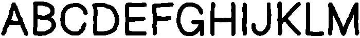 PenFlow Semibold otf (600) Font UPPERCASE