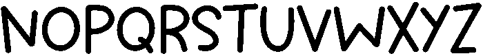 Pencil Case Regular otf (400) Font UPPERCASE