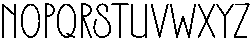Pencil Eraser Regular otf (400) Font UPPERCASE