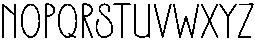 Pencil Eraser Regular otf (400) Font LOWERCASE