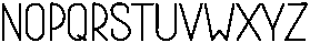 Pencil Grinder Regular otf (400) Font LOWERCASE