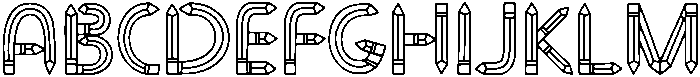Pencil Regular otf (400) FONT