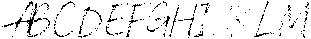 Pencil Script Regular otf (400) Font UPPERCASE