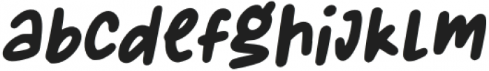 Pencilla Italic otf (400) Font LOWERCASE