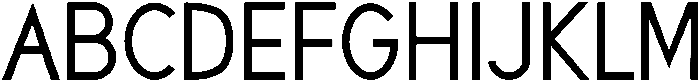 Penelope Regular otf (400) Font UPPERCASE