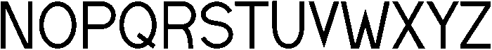 Penelope Regular otf (400) Font UPPERCASE