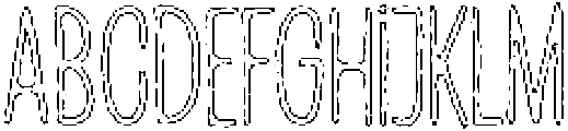 Penjoy Angular Outline otf (400) FONT