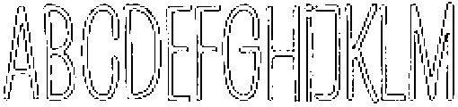 Penjoy Brush Outline otf (400) FONT