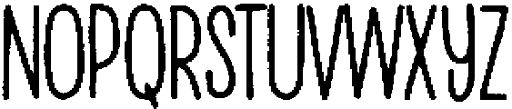 Penjoy Brush otf (400) Font LOWERCASE