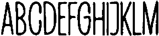 Penjoy Chalk otf (400) Font UPPERCASE