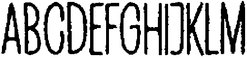 Penjoy Eroded otf (400) Font UPPERCASE