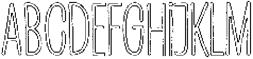 Penjoy Graphite Outline otf (400) FONT