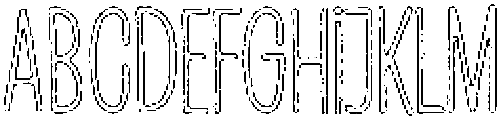 Penjoy Liner Outline otf (400) FONT