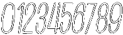 Penjoy Outline Italic otf (400) Font OTHER CHARS