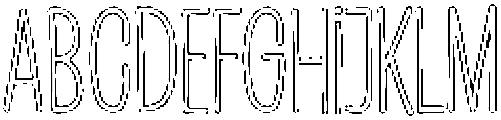 Penjoy Outline otf (400) FONT