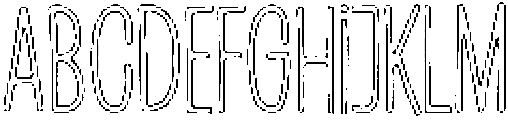 Penjoy Pencil Outline otf (400) FONT