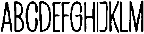 Penjoy Pencil otf (400) Font UPPERCASE