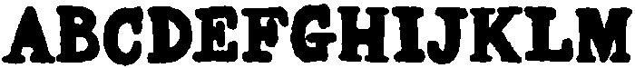 Penlore Quill Bold otf (700) Font UPPERCASE