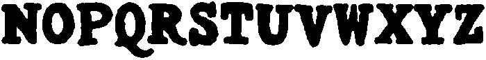 Penlore Quill Bold otf (700) Font UPPERCASE