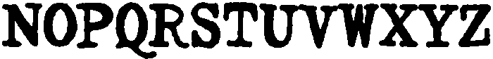 Penlore Quill Pulse otf (400) Font UPPERCASE