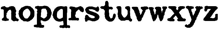 Penlore Quill Pulse otf (400) Font LOWERCASE
