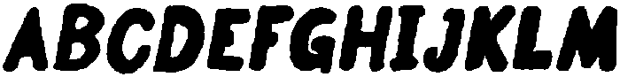 Penlore Scrawl Bold Italic otf (700) Font UPPERCASE