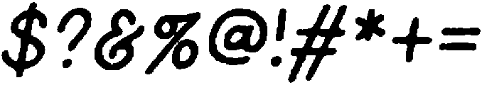 Penlore Scrawl Italic otf (400) Font OTHER CHARS