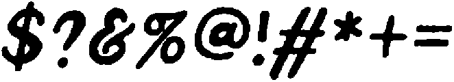 Penlore Scrawl Pulse Italic otf (400) Font OTHER CHARS
