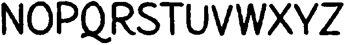Penlore Scrawl otf (400) Font UPPERCASE