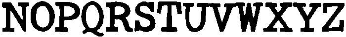 Penlore Slab otf (400) Font UPPERCASE