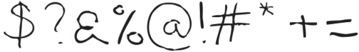 Penna Sfera Regular otf (400) Font OTHER CHARS