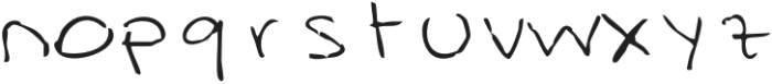 Penna Sfera Regular otf (400) Font LOWERCASE