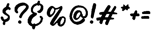 Penned Casual otf (400) Font OTHER CHARS