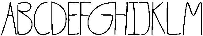 PennyEllen Regular otf (400) Font UPPERCASE