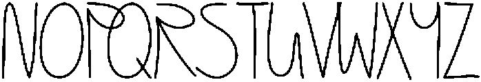 PennyEllen Regular otf (400) Font UPPERCASE