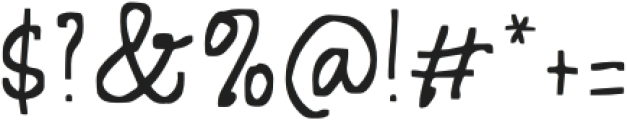 PennyScribbles-Regular otf (400) Font OTHER CHARS