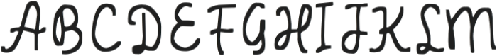 PennyScribbles-Regular otf (400) Font UPPERCASE