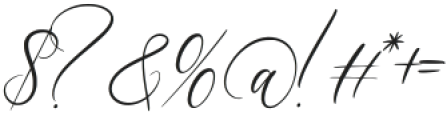 Penthoria otf (400) Font OTHER CHARS