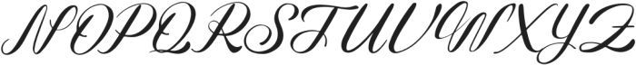 Pentona Minami Italic otf (400) Font UPPERCASE