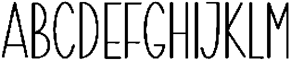People Regular otf (400) Font UPPERCASE