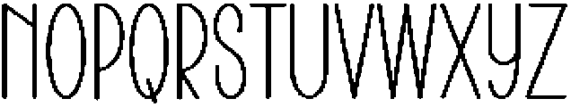 People Regular otf (400) Font LOWERCASE