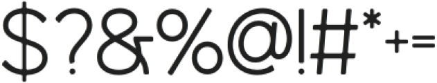 Peosa-Regular otf (400) Font OTHER CHARS