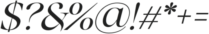 Perfect Challenge Light Italic otf (300) Font OTHER CHARS