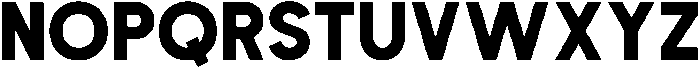 Perfect Corporate Extra Bold otf (700) Font UPPERCASE